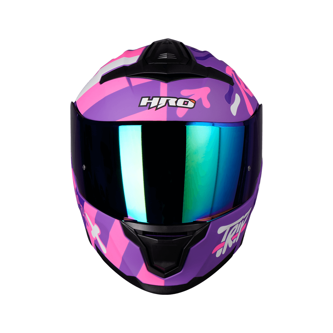 Casco abatible HRO 3440 DV certificado para moto